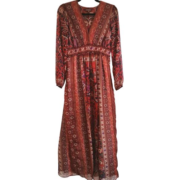Ranna Gill | Anthropologie | Ceret | Long Maxi Dress | size 2 - Picture 3 of 8